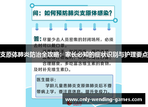 支原体肺炎防治全攻略：家长必知的症状识别与护理要点