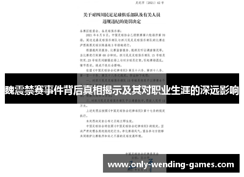魏震禁赛事件背后真相揭示及其对职业生涯的深远影响